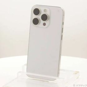 ソフマップ 〔中古品〕 iPhone15 Pro 128GB ホワイトチタニウム MTU83J／A SIMフリー【258】
