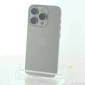 ソフマップ 〔中古品〕 iPhone15 Pro 128GB ナチュラルチタニウム MTU93J／A SIMフリー【198】
