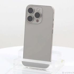 ソフマップ 〔中古品〕 iPhone15 Pro 128GB ナチュラルチタニウム MTU93J／A SIMフリー【368】