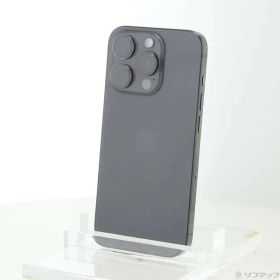 ソフマップ 〔中古品〕 iPhone15 Pro 256GB ブラックチタニウム MTUC3J／A SIMフリー【198】