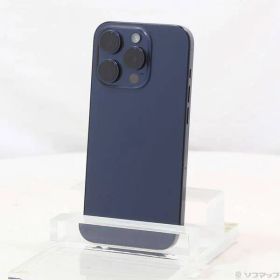 ソフマップ 〔中古品〕 iPhone15 Pro 256GB ブルーチタニウム MTUG3J／A SIMフリー【276】