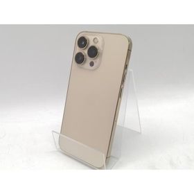 【中古】【赤ロム保証あり】Apple au 【SIMフリー】 iPhone 13 Pro 128GB ゴールド MLUH3J/A【鹿児島中町】保証期間１ヶ月【ランクC】