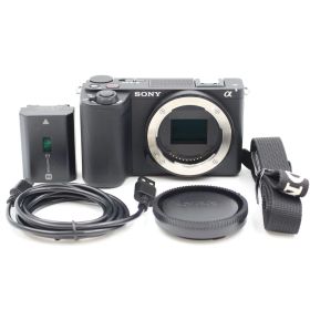 ■新品同様■ SONY VLOGCAM ZV-E10 II ボディ ブラック ZV-E10M2 B ミラーレス一眼カメラ ソニー