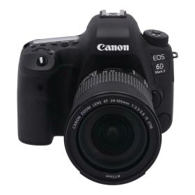 中古 デジタル一眼Canon キャノンEOS 6D Mark II EF24-105 IS STM レンズキット 281052コンディションランク【B】（商品 No.62-0）