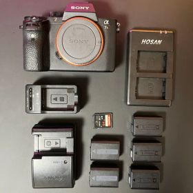 SONY α7RⅡ 本体 + バッテリー5個 + 充電器2個 SDカード64GB