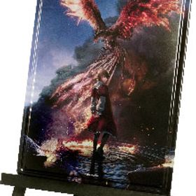 ファイナルファンタジーXVI イーゼル付きメタルプレート ジョシュア＆フェニックス