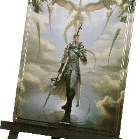 ファイナルファンタジーXVI イーゼル付きメタルプレート ディオン＆バハムート