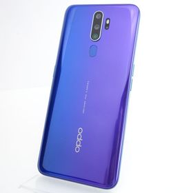 【SIMフリー】OPPO A5 2020 CPH1943 ブルー 利用制限〇 UQmobile版
