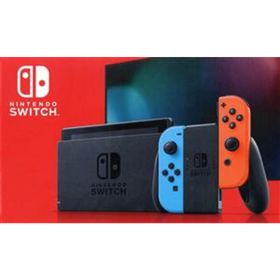 Nintendo Switch Joy－Con（L） ネオンブルー／（R） ネオンレッド（HADSKABAA）（バッテリー拡張モデル）／本体(家庭用ゲーム機本体)