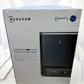 【新品】ECOVACS エコバックス ロボット掃除機 DEEBOT X2 OMNI DEX86 ブラック×シルバー