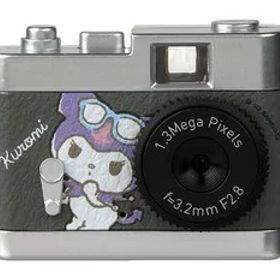 在庫あり【ゆうパケットで送料無料】ケンコー Kenko DSC-PIENI KUクロミ サンリオキャラクター トイカメラ Pieni 131万画素