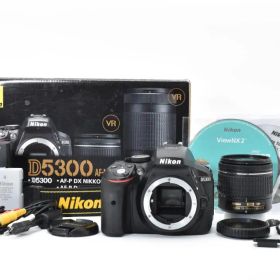 お値下げ歓迎・ほぼ新品 Nikon D5300 18-55 S数6773回 72