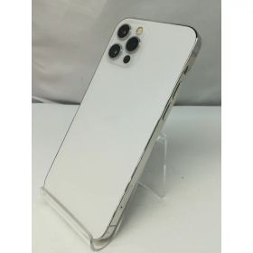 【中古】Apple au 【SIMロック解除済み】 iPhone 12 Pro 256GB シルバー MGMA3J/A【札幌】保証期間1週間【ランクC】