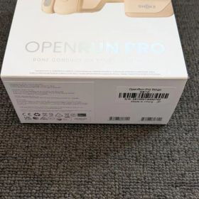shokz (ショックス) OpenRun Pro 骨伝導イヤホン ベージュ