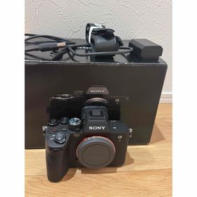 ソニー(SONY)のsony a7Ⅳ ボディ 箱付き 社外バッテリー(コンパクトデジタルカメラ)