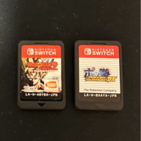 Nintendo Switch ゲーム2本 ドラゴンボールゼノバース2 ポッ拳