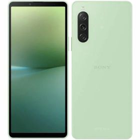 【中古】【安心保証】 Xperia 10 V A302SO[128GB] SoftBank セージグリーン