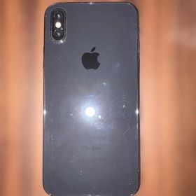 iPhone XSスペースグレー 本体256GB動作正常 フィルム下ヒビ無し