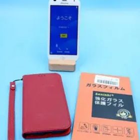 docomo F-42A らくらくスマートフォン ホワイト おまけつき