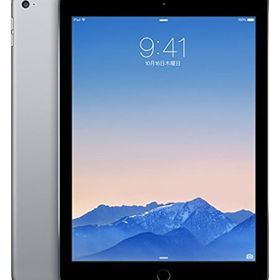 iPad Air2 Wi-Fi+Cellular 16GB (docomo/スペースグレイ) [MGGX2J/A]（USBケーブル欠品） タブレット端末