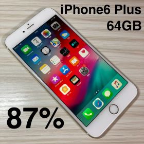 iPhone6 Plus 64GB GOLD バッテリー87% SoftBank