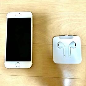 iPhone6 64GB ゴールド EarPods付