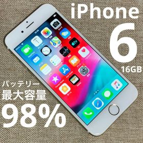 iPhone 6 A1586 16GB バッテリー容量98%
