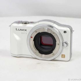 ソフマップ 〔中古品〕 LUMIX DMC-GF3-W ボディ シェルホワイト【262】