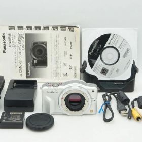 良品 Panasonic パナソニック LUMIX DMC-GF3 ボディ ミラーレス一眼カメラ ホワイト 260126n