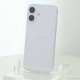 ソフマップ 〔中古品〕 iPhone16 128GB ホワイト MYDR3J／A SIMフリー【262】