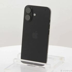 ソフマップ 〔展示品〕 iPhone16 128GB ブラック MYDQ3J／A SIMフリー【352】