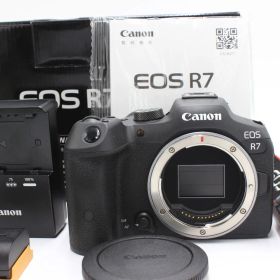 1000ショット以下！Canon (キャノン) ミラーレス一眼カメラ EOS R7 ボディ