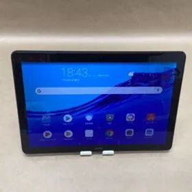 HUAWEI タブレット AGS2-W09 2GB 16GB ブラック 10.1インチ Android 8.0 無線 BLUETOOTH カメラ 接続ケーブル 液晶にシミ有り