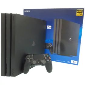 【SIE】ソニー『PlayStation4 Pro プレイステーション4 Pro 1TB ジェットブラック』CUH-7200BB01 ゲーム機本体 1週間保証【中古】
