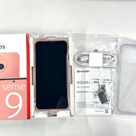 「未使用・海外版」SIMフリー SHARP AQUOS sense9 8GB 256GB コーラル【管理番号：W1013001】