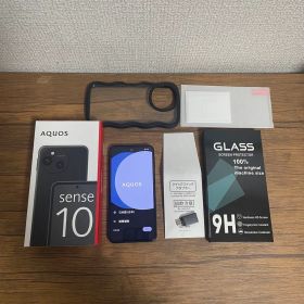 AQUOS sense 10 フルブラック 256 GB SIMフリー