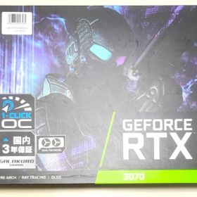 玄人志向 GALAKURO GeForce RTX 3070 8GB
