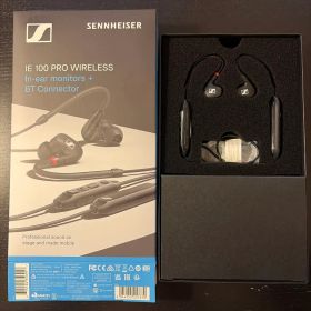 IE 100 PRO WIRELESS BLACK