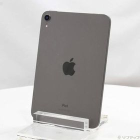 〔中古〕Apple(アップル) iPad mini 第6世代 64GB スペースグレイ MK7M3J／A Wi-Fi〔297-ud〕