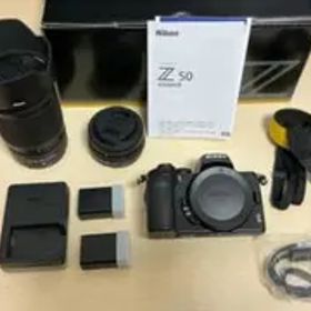 【中古】Nikon ニコン Z50 ダブルズームキット 元箱付き・バッテリー2個