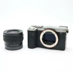 【中古】 《良品》 SONY α7C II ズームレンズキット ILCE-7CM2L S シルバー [ デジタルカメラ ]