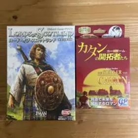 カードゲーム2種セット ロードオブスコットランド カタンの開拓者たち