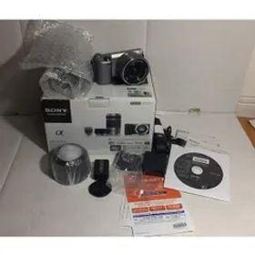 ソニー SONY α NEX-5T ダブルズームレンズキット シルバー SDカード付き