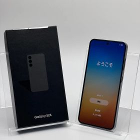 【中古A】Galaxy S24 SM-S921Q 256GB オニキス ブラック SIMフリー 白ロム