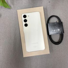 新品同様 Samsung Galaxy S24 イエロー 256GB 国内SIMフリー 送料無料