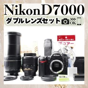 Nikon D7000⭐️高速連写＆高画質 Wレンズ 一眼レフカメラ 初心者
