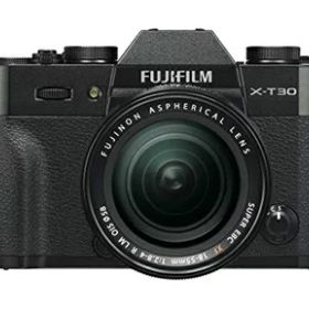 【中古】 富士フイルム(FUJIFILM) ミラーレス一眼カメラ X-T30レンズキット ブラック X-T30LK-B