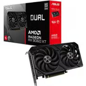 エイスース ASUS Dual Radeon RX 9060 XT 16GB GDDR6 グラフィックカード DUAL-RX9060XT-16G