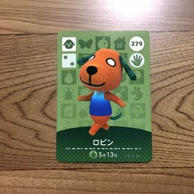 ニンテンドースイッチ(Nintendo Switch)のあつまれ どうぶつの森 amiiboカード 第3弾 ロビン 279 任天堂(その他)
