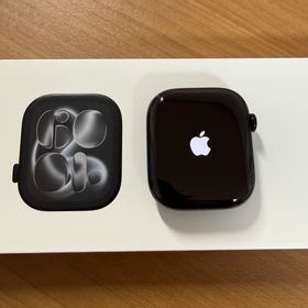 アップルウォッチ(Apple Watch)のApple Watch 11 GPS 46mm アルミニウム ジェットブラック(その他)